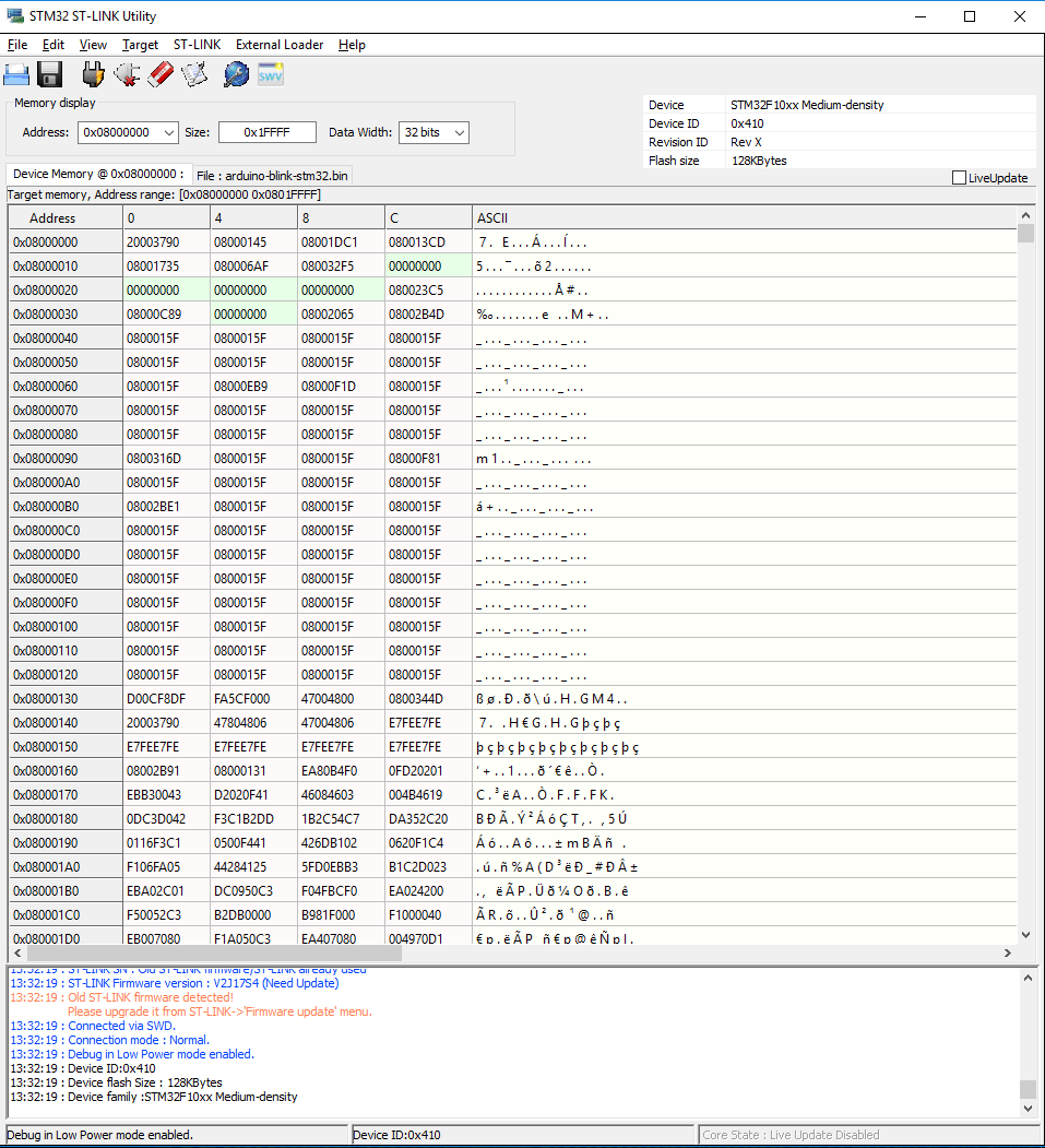 Grabbing Firmware From My Cheap Stm32 Based Magstripe Reader Using St Link V2 Portcullis Labs