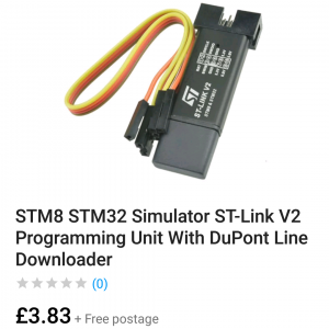 ST-Link v2 on eBay